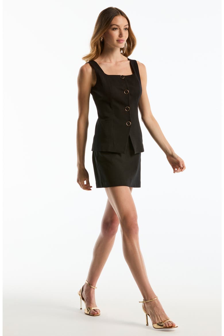 Mini Skort, Alternate, color, BLACK