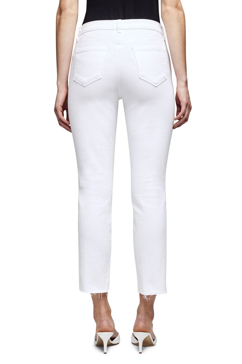 Sada Ankle Slim Jeans, Alternate, color, BLANC