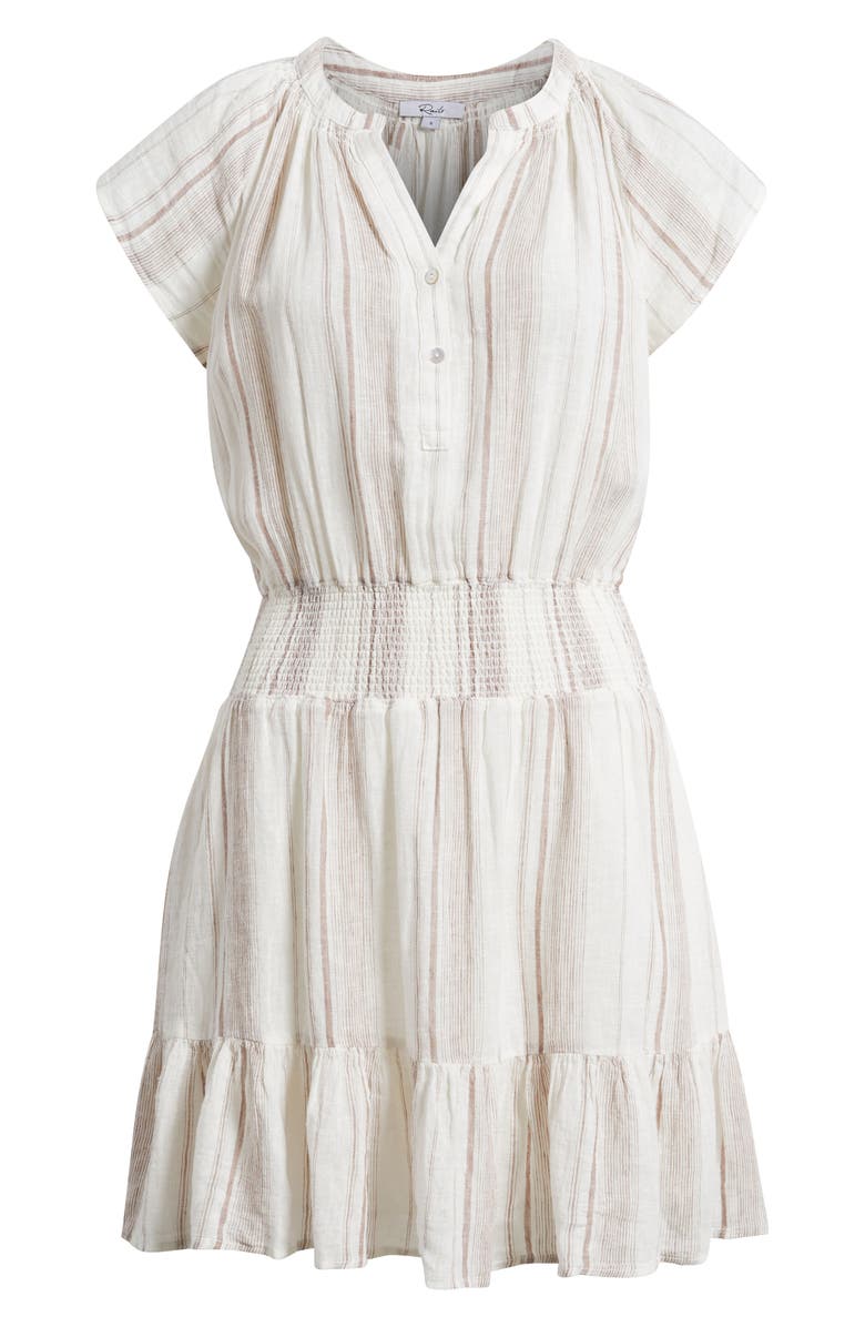 Rails Augustine Stripe Linen Blend Dress, Alternate, color, Reims Stripe