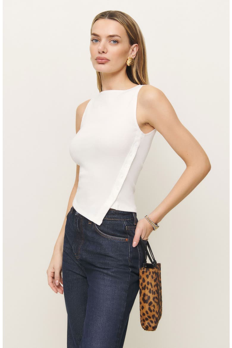 Hudson Knit Tank, Alternate, color, WHITE