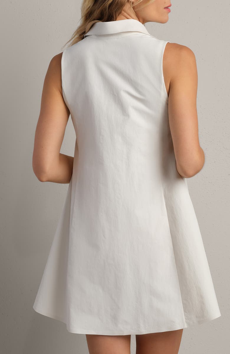 Rhone Highline Sleeveless Dress, Alternate, color, Snow White