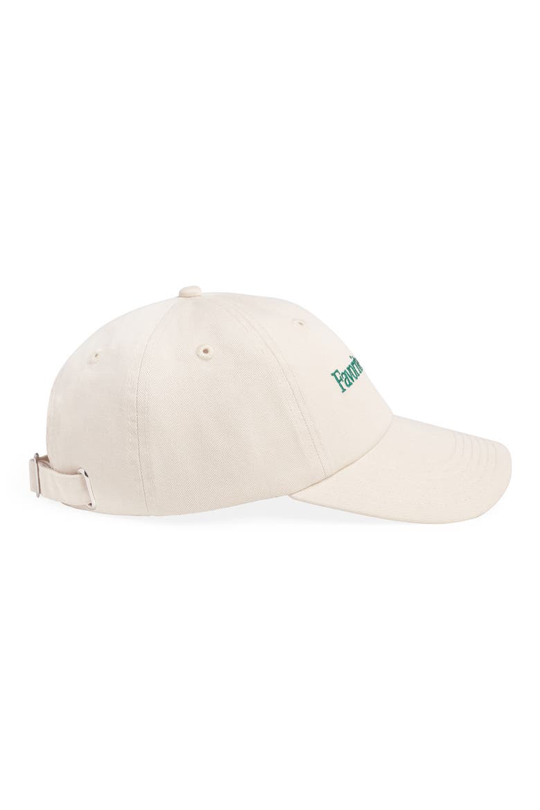 Classic Logo Cotton Twill Baseball Cap, Alternate, color, KHAKI / EMERALD