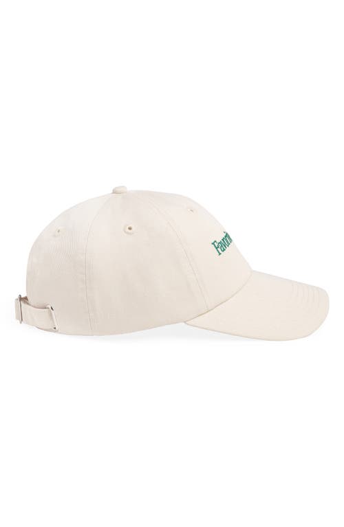 Favorite Daughter Classic Logo Cotton Twill Baseball Cap