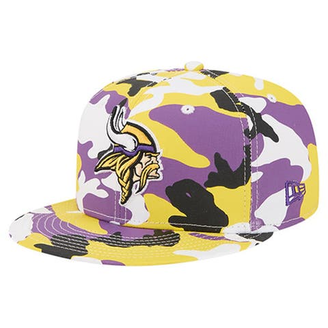 Men
s New Era  Gold/Purple Minnesota Vikings 59FIFTY Fitted Hat