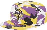 New Era Men's New Era Gold/Purple Minnesota Vikings 59FIFTY Fitted Hat