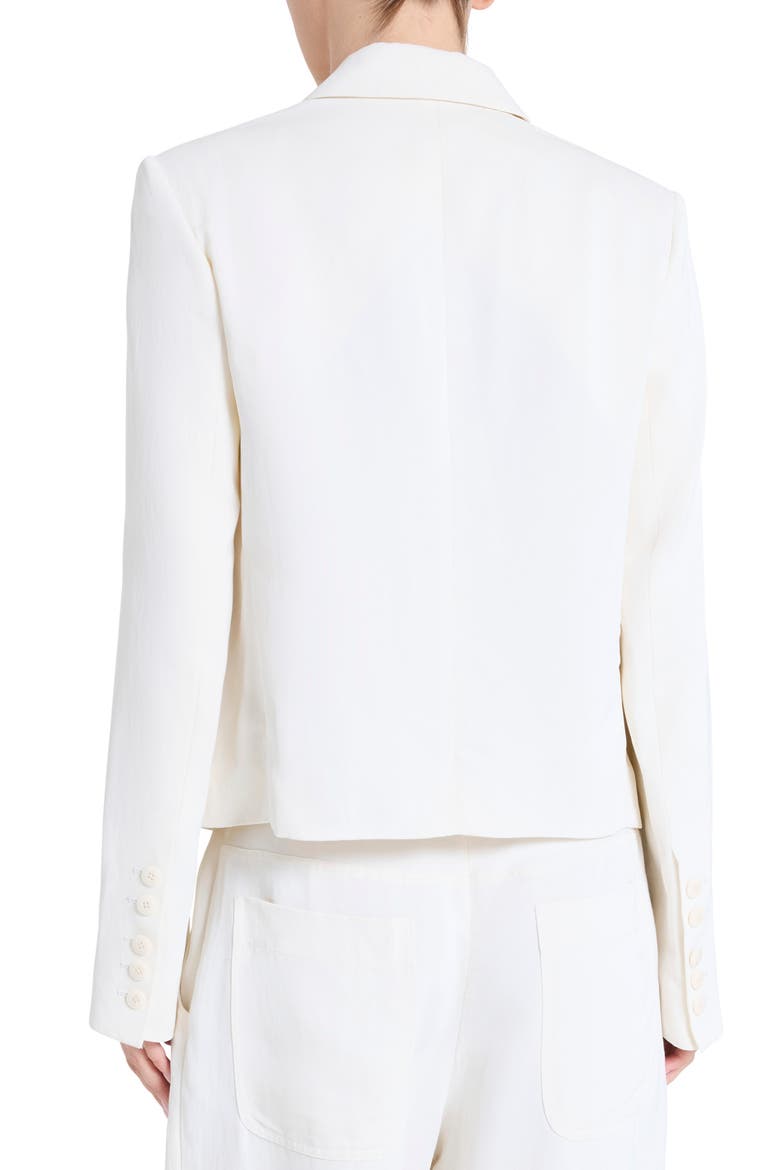 Sawyer Boxy Crop Blazer, Alternate, color, BONE