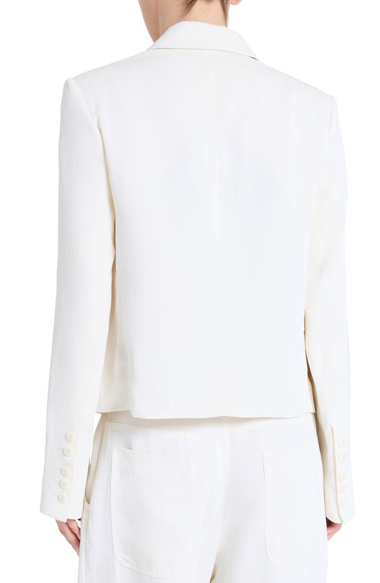 TWP Sawyer Boxy Crop Blazer, Alternate, color, Bone