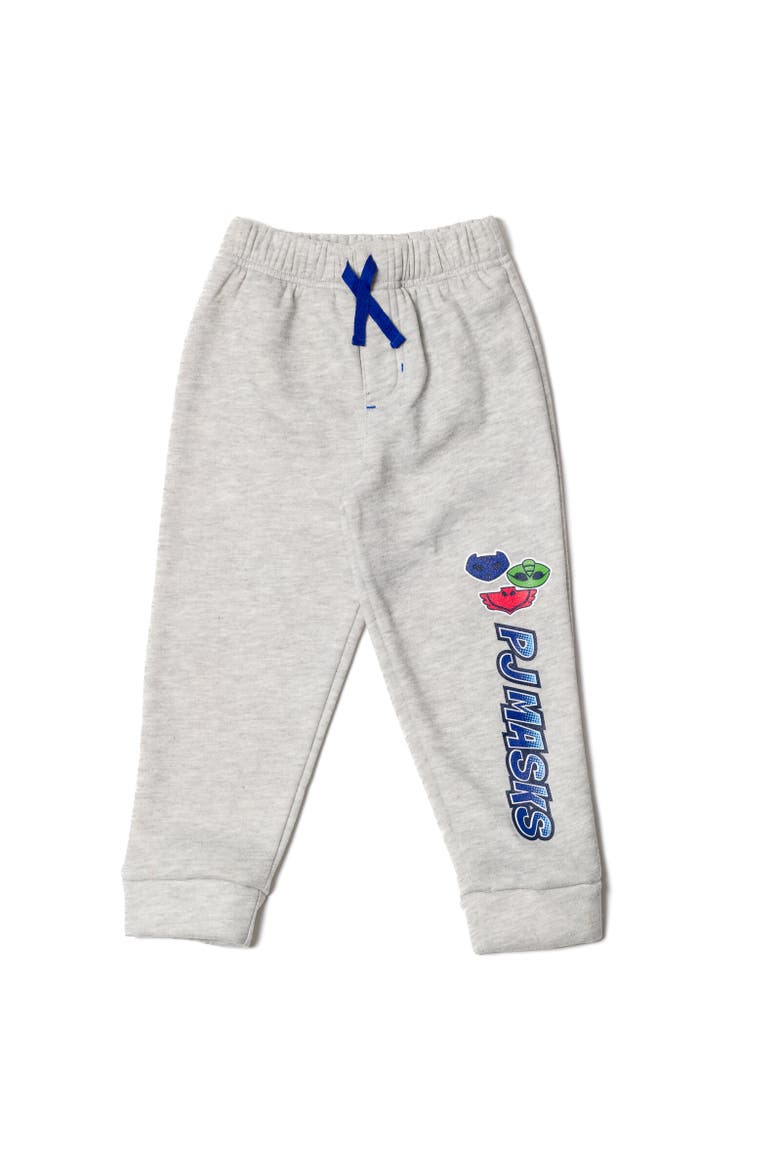 Fleece Hoodie & Pants Set, Alternate, color, blue / gray