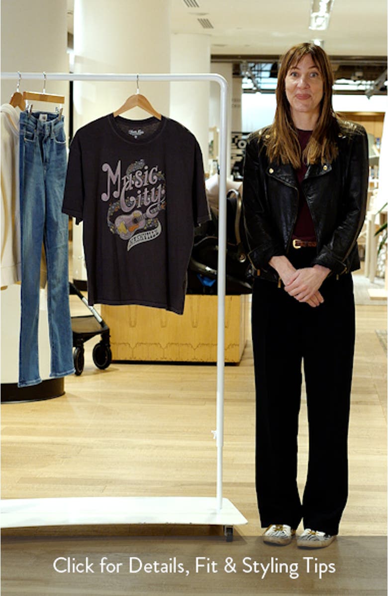 Music City Nashville Graphic T-Shirt, sales video thumbnail