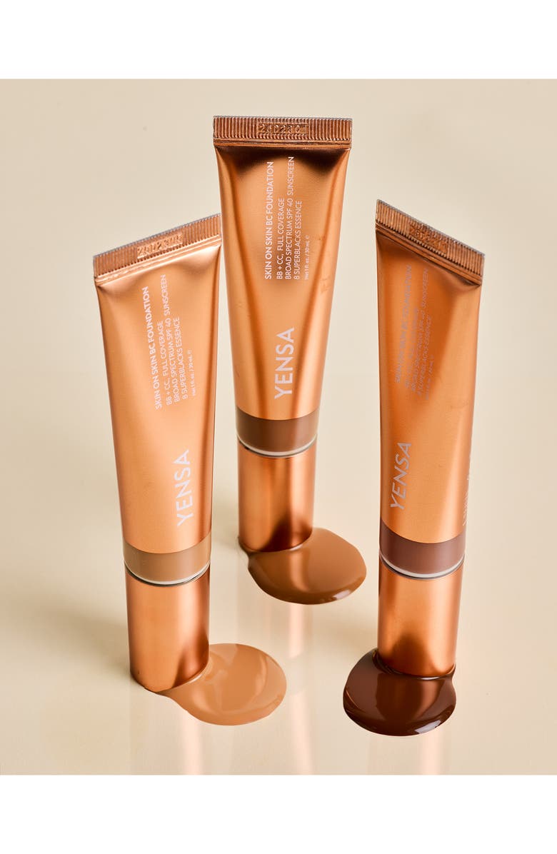 YENSA Skin on Skin BC Foundation SPF 40, Alternate, color, Deep Golden
