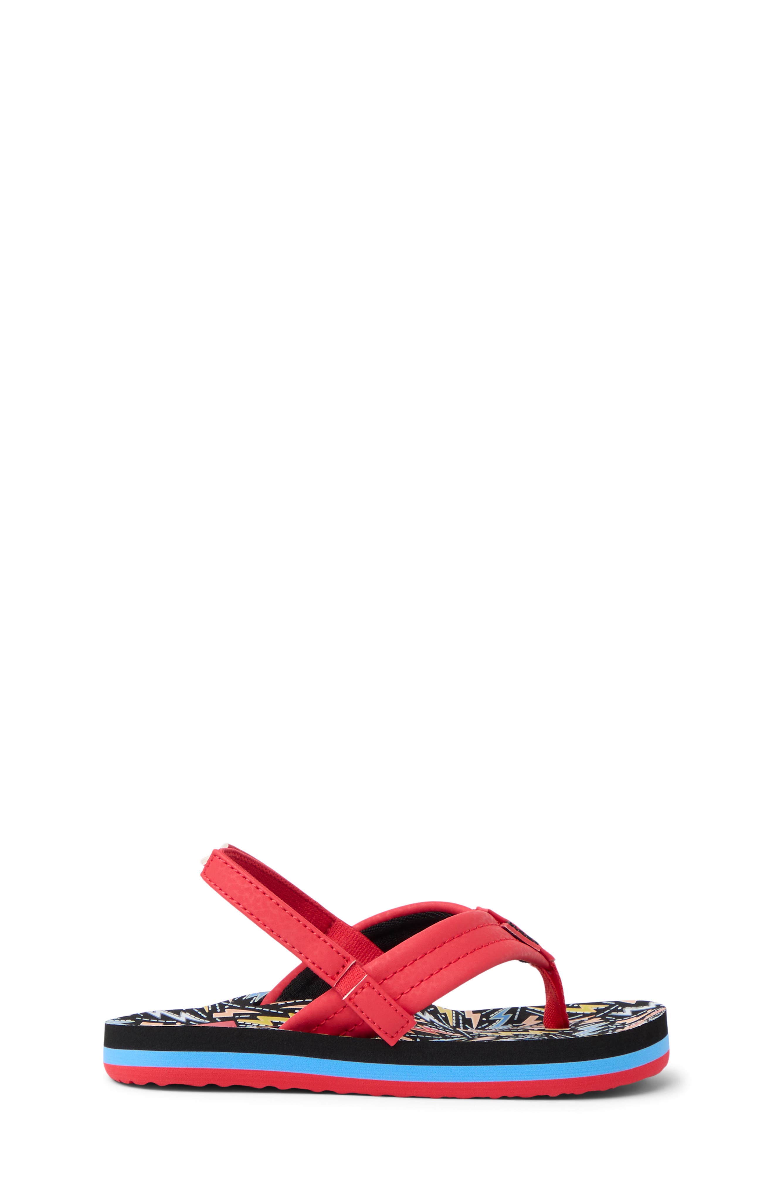 Reef Kids' Little Ahi Flip Flop, Alternate, color, Multi Bolts