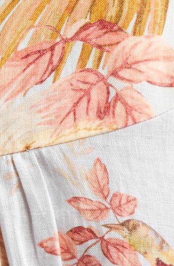 【Zimmermann】Ascension floral linen minidress ZIMMERMANN Ascension floral-print linen mini dress | NET-A