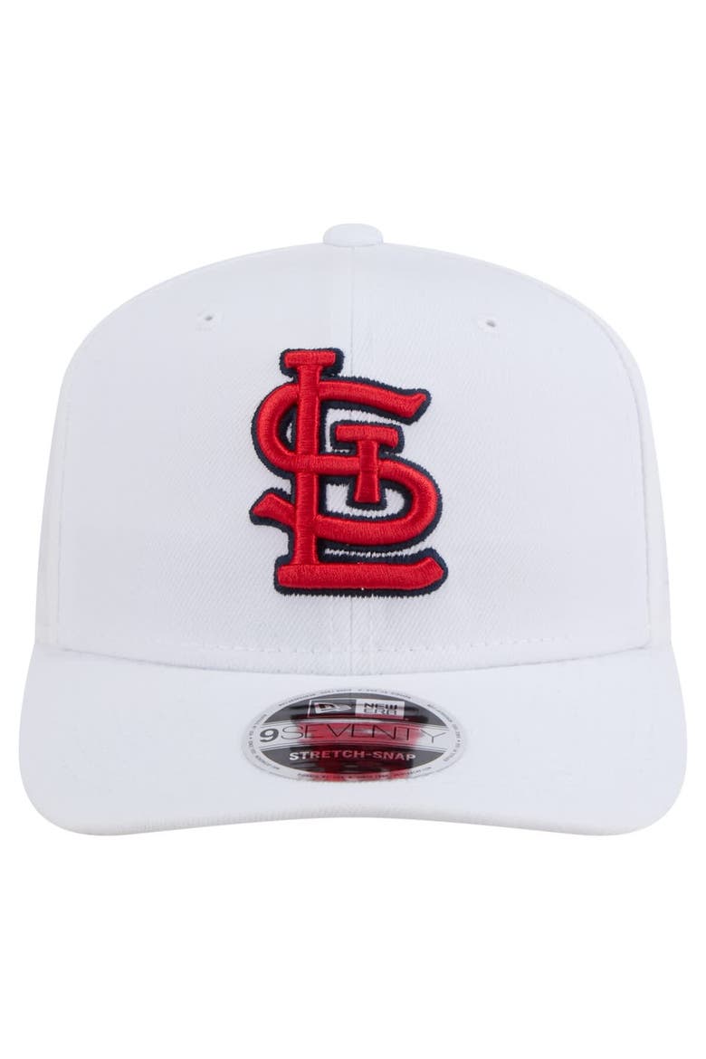 Men's New Era White St. Louis Cardinals COOLERA 9SEVENTY Adjustable Hat, Alternate, color, White