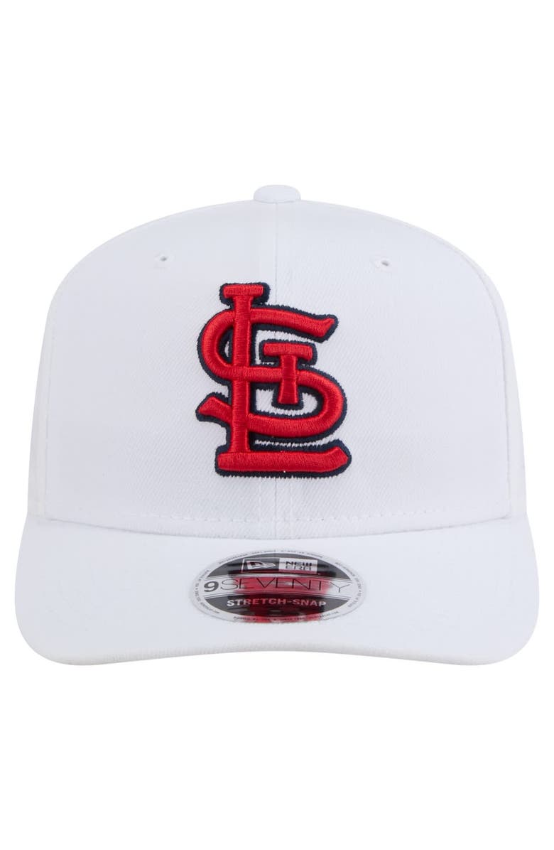 New Era Men's New Era White St. Louis Cardinals COOLERA 9SEVENTY Adjustable Hat, Alternate, color, White
