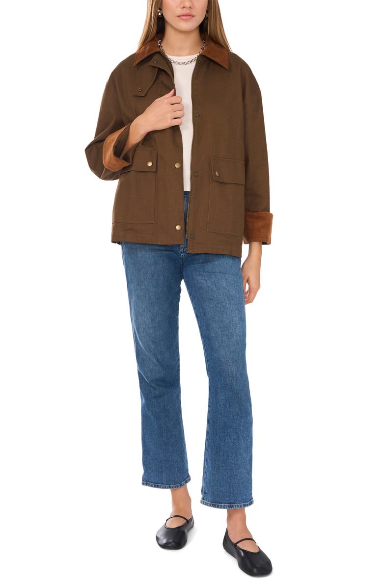 1.STATE Cotton Twill Barn Jacket, Alternate, color, 