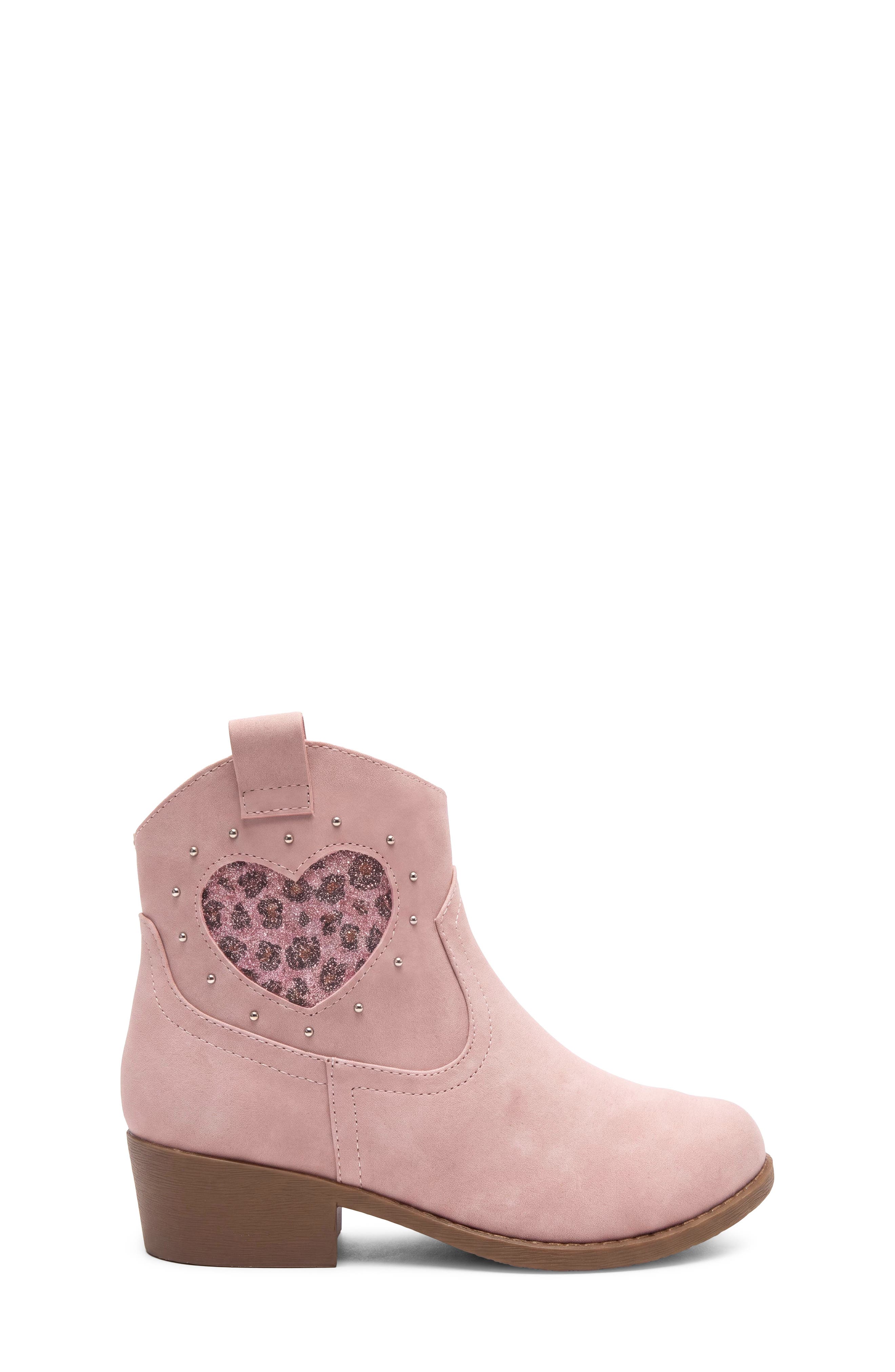 Kids' Faylene Western Bootie, Alternate, color, BLUSH