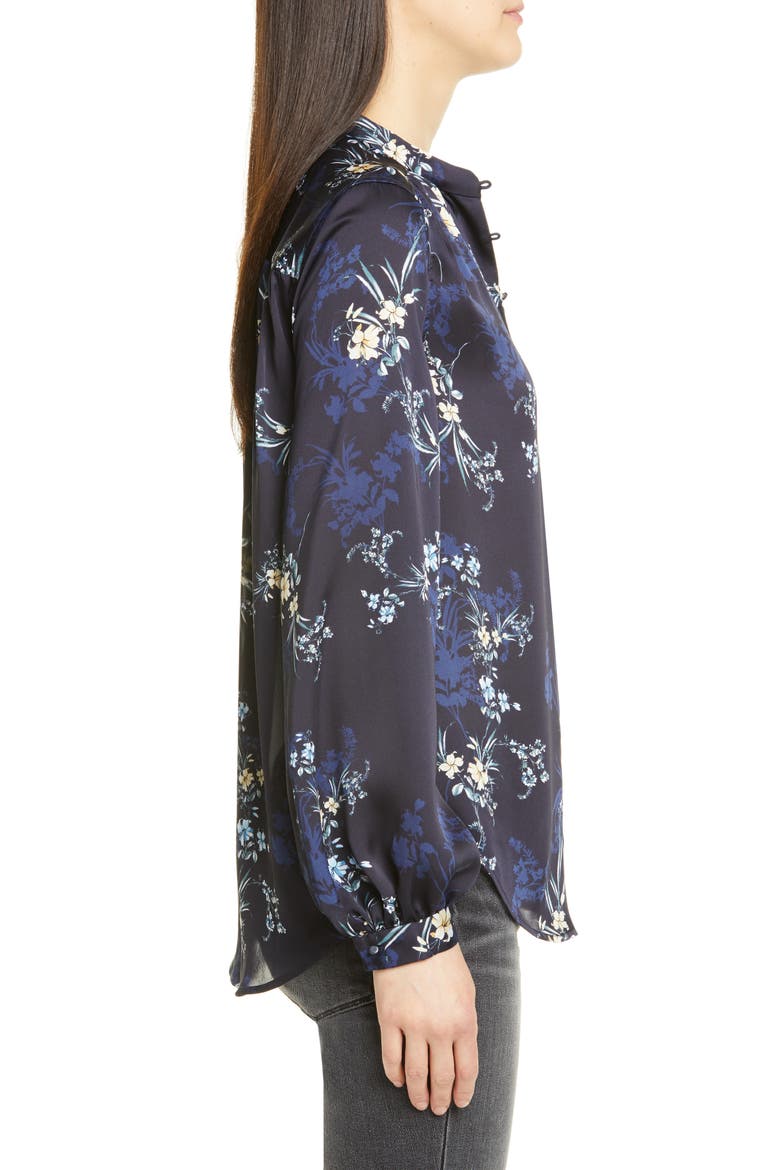 Cornelia Floral Print Blouse, Alternate, color, ECLIPSE MULTI