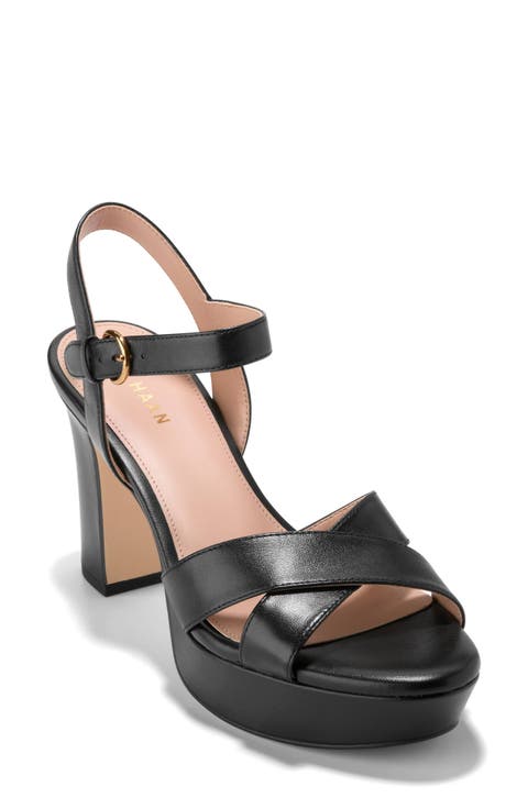 Riannon Platform Ankle Strap Sandal (Women)