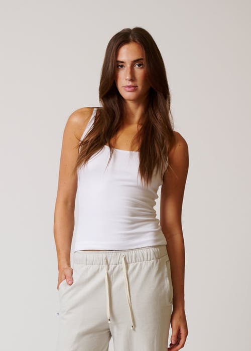 Leisure Lab Womens Tank Top In White