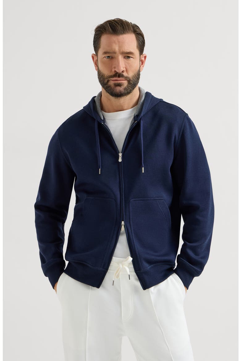 Double cloth sweatshirt, Main, color, Cobalt