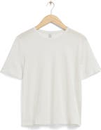 & Other Stories Oliane Cotton & Linen Blend T-Shirt