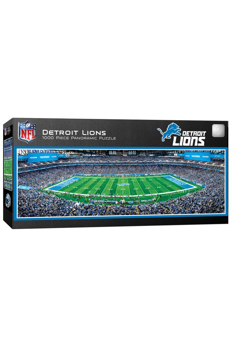 Detroit Lions 1000pc Panoramic Puzzle, Main, color, Multicolor