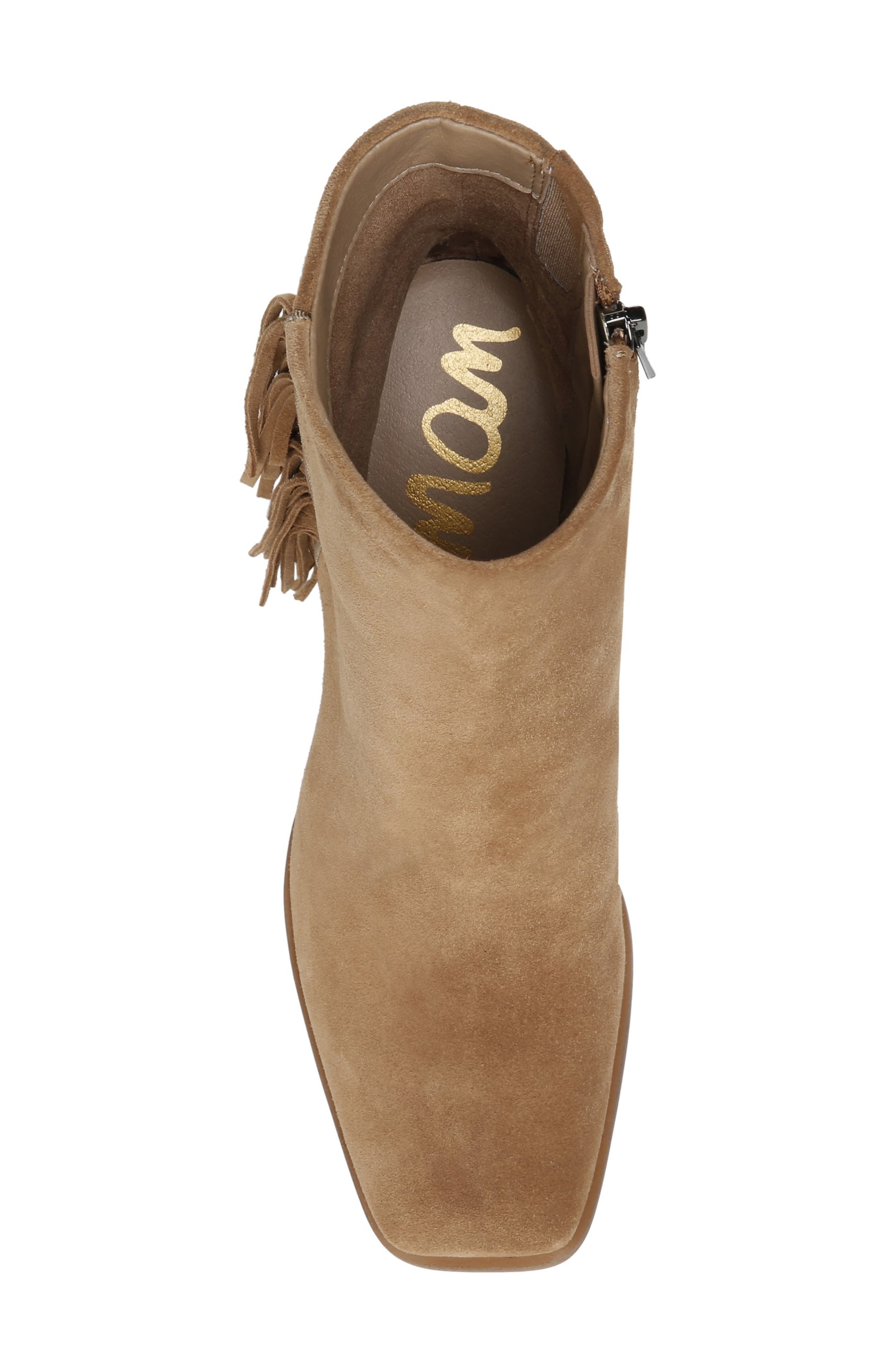Sam Edelman Ona Fringe Bootie, Alternate, color, 