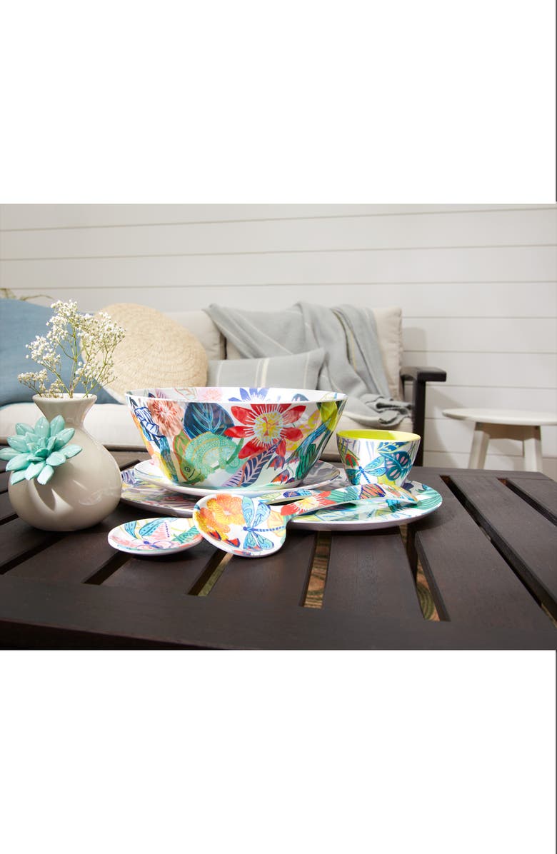 Anthropologie Home Anthropologie Tropical Melamine Serving Set, Alternate, color, 