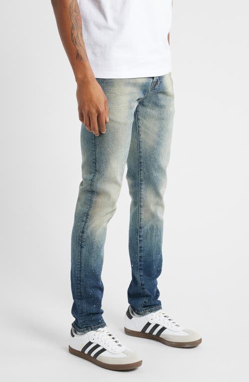 Billionaire Boys Club Bb Trek Distressed Slim Fit Jeans In Blue