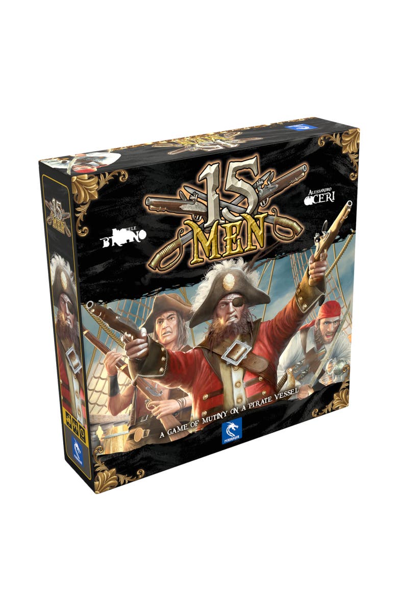 ASMODEE 15 Men Strategy Board Game  A Game Of Mutiny On A Pirate Vessel, Main, color, Multicolored