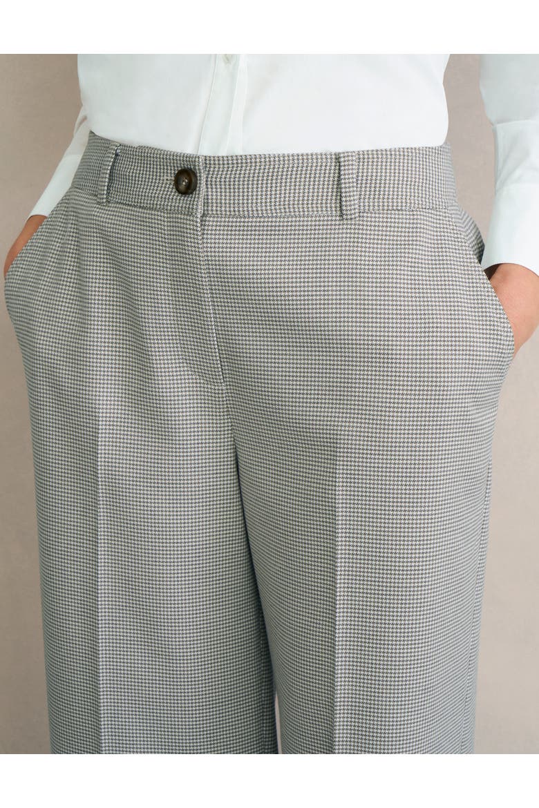 Ellie Wide Leg Tailored Trousers, Alternate, color, Camel Multi