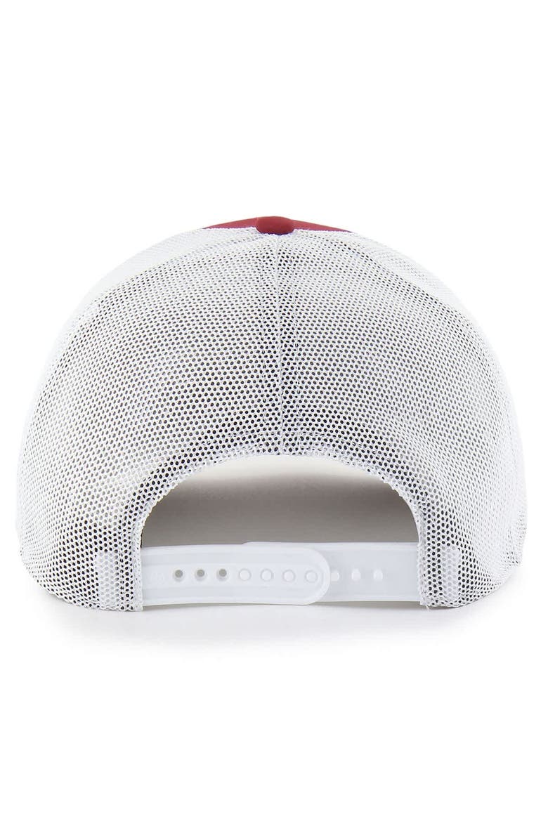 '47 Men's '47  Crimson Alabama Crimson Tide Rangefinder brrr Trucker Adjustable Hat, Alternate, color, Crimson