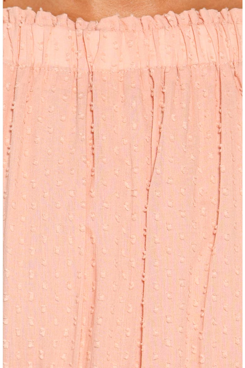 Felicity Clip Dot Romper, Alternate, color, PINK CLIP DOT