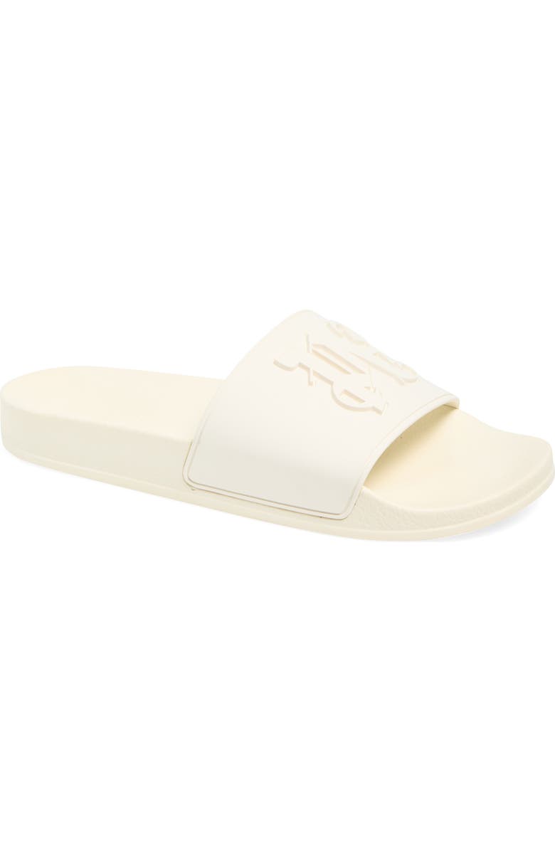 Palm Angels Logo Pool Slide Sandal, Main, color,