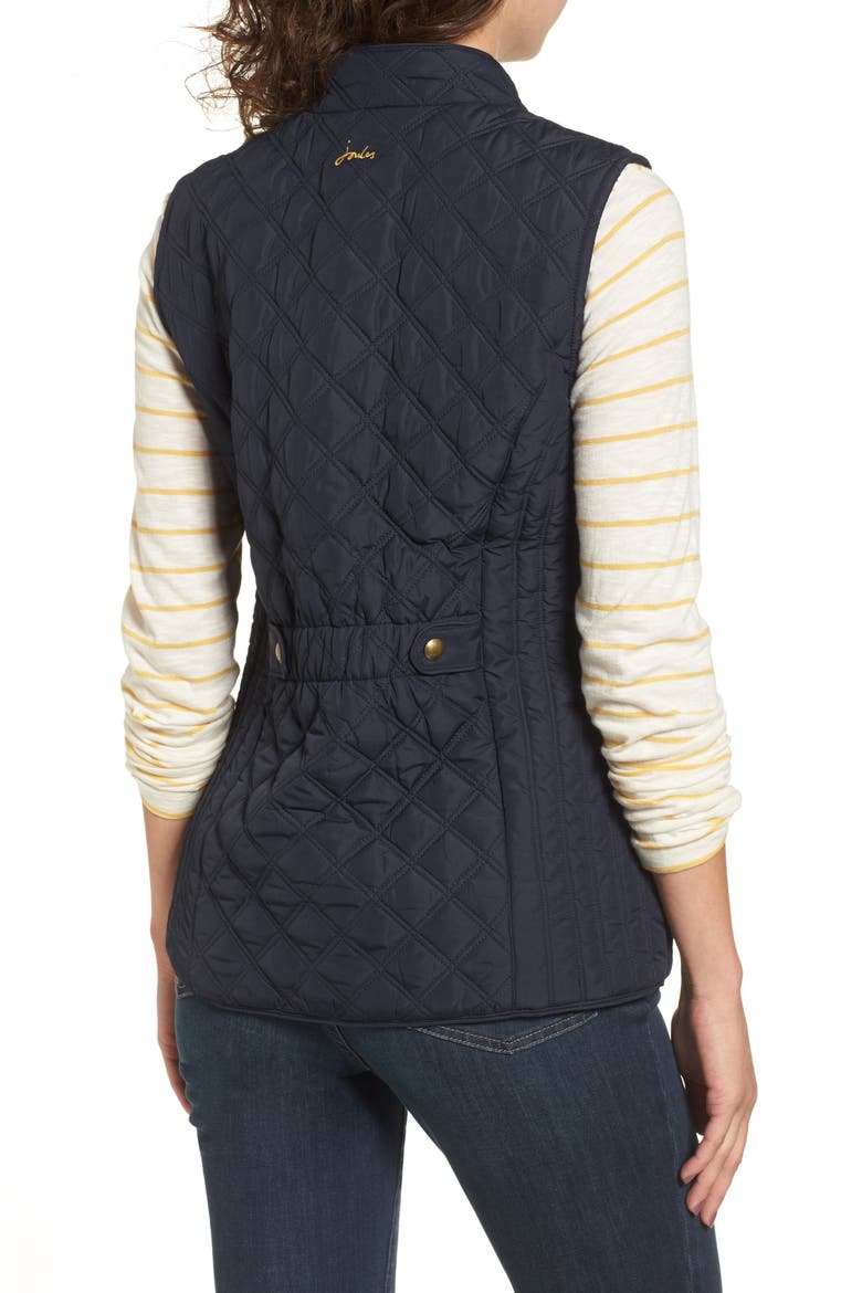Minx Quilted Vest, Alternate, color, MARINE NAVY