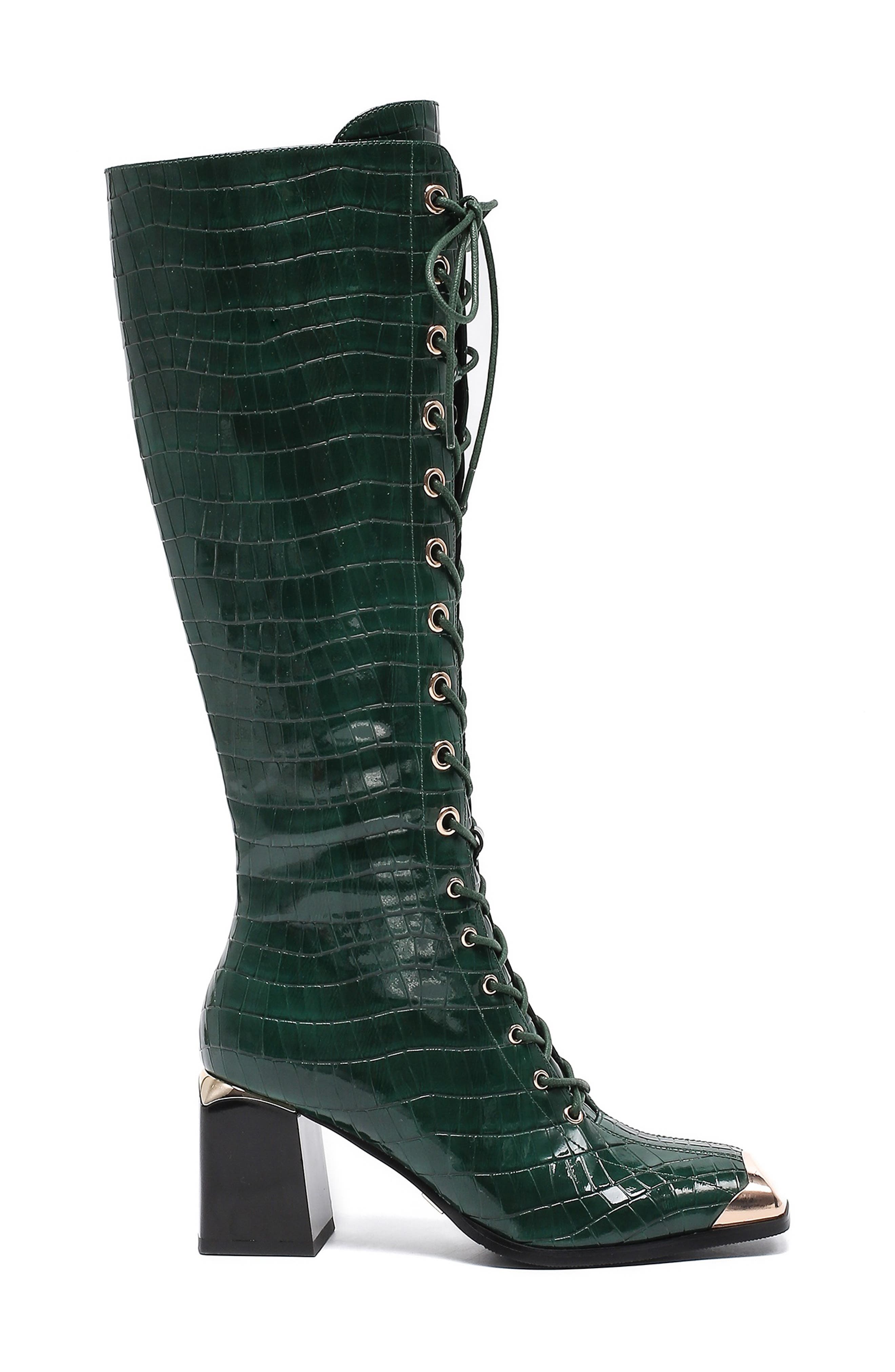 Fuji Cap Toe Boot, Alternate, color, GREEN