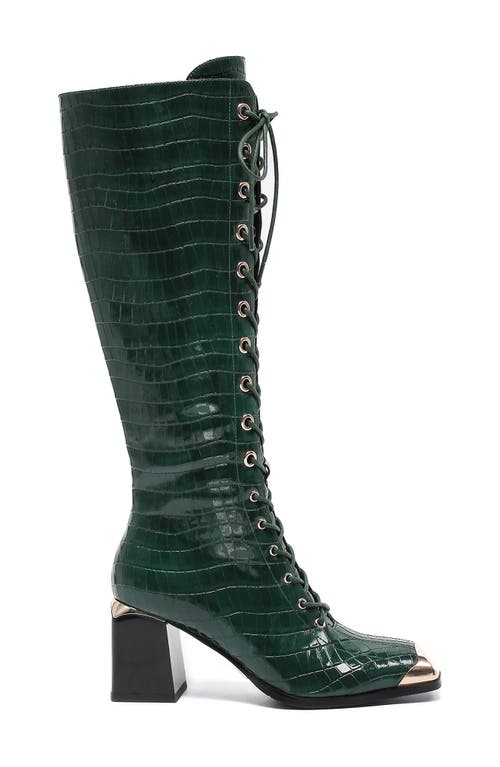 Ninety Union Fuji Cap Toe Boot In Green