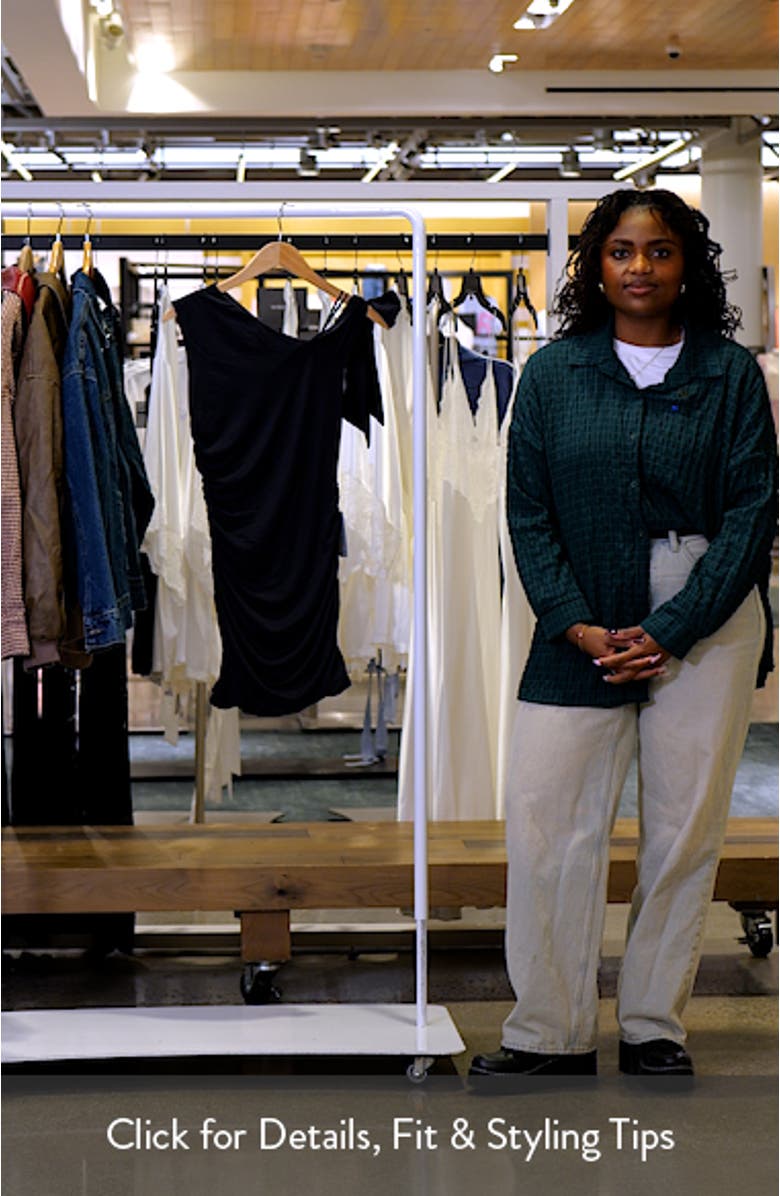 Brisa One-Shoulder Cocktail Minidress, sales video thumbnail