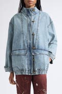 Siedrés Polca Oversize Cotton Denim Jacket