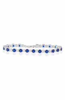 Round Cubic Zirconia Tennis Bracelet