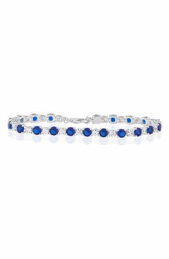 Round Cubic Zirconia Tennis Bracelet