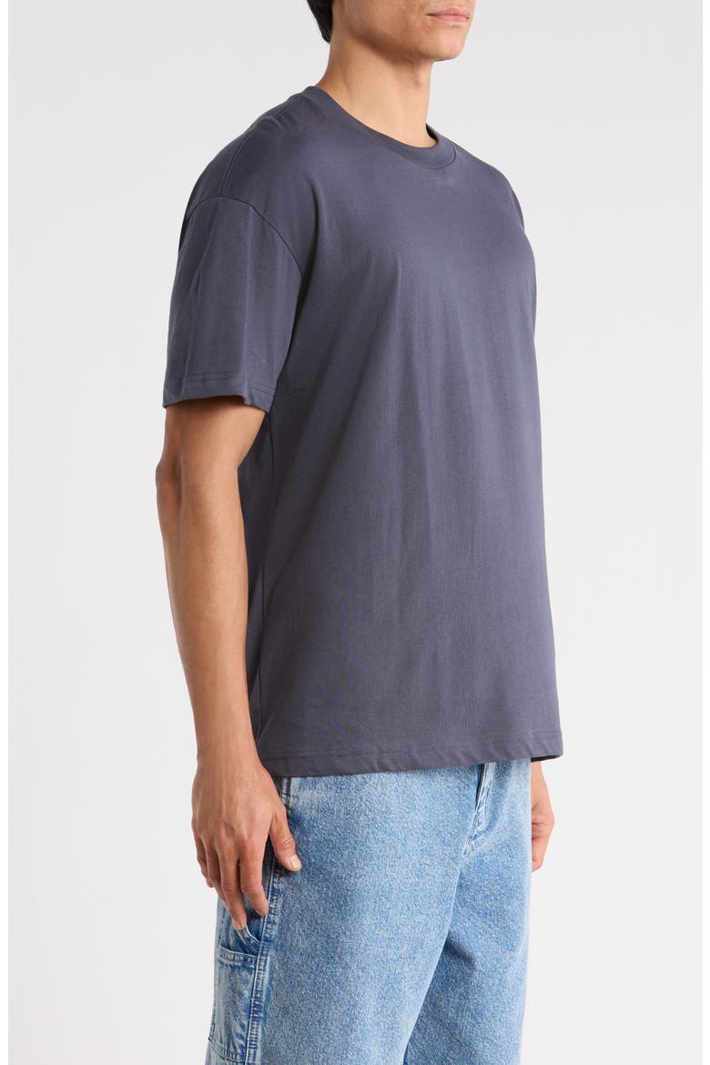 Arch Up Cotton T-Shirt, Alternate, color, CHARCOAL