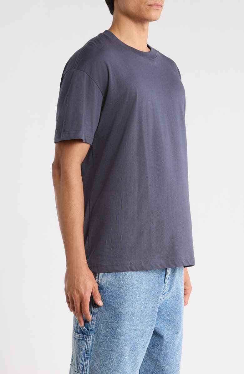 Billabong Arch Up Cotton T-Shirt, Alternate, color, Charcoal