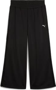 PUMA Low Rise Popper Side Snap Pants
