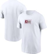 Nike Men's Nike White Alabama Crimson Tide Campus Logo Swoosh T-Shirt