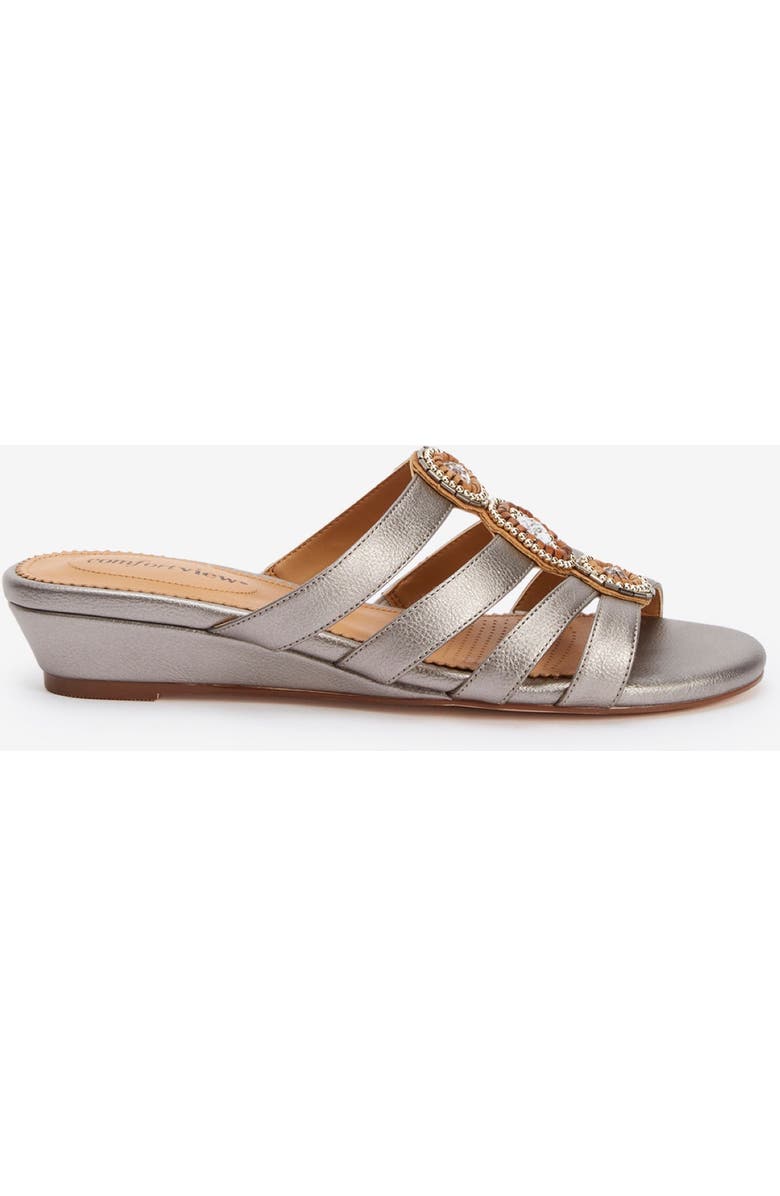 Comfortview The Talia Mule, Alternate, color, Gunmetal