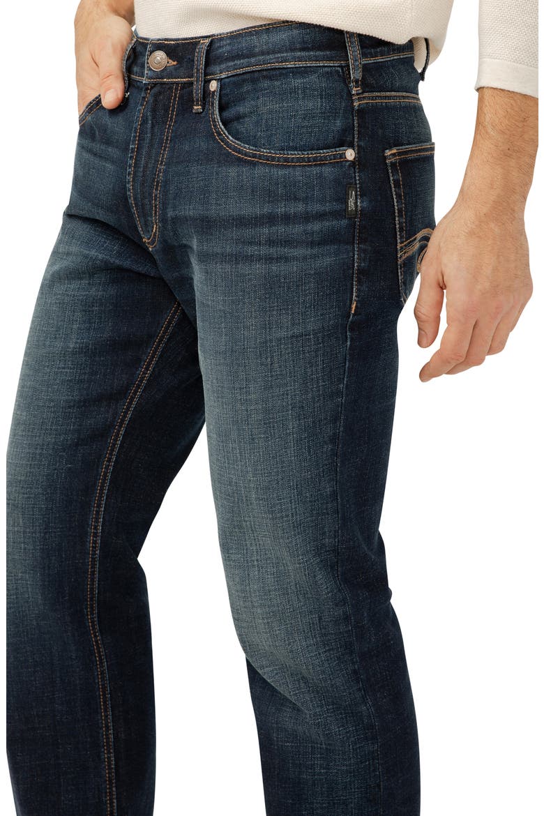 Jace Slim Bootcut Jeans, Alternate, color, BRONCO