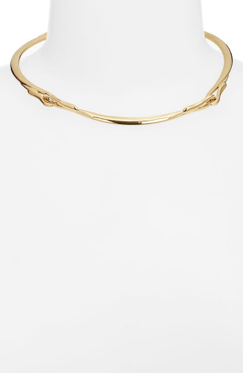 Jenny Bird Lisieux Collar Necklace In High Polish Gold