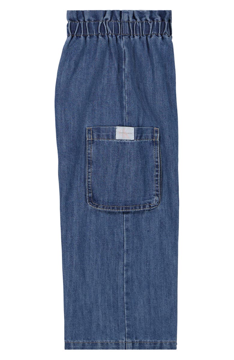 Calvin Klein Kids' Square Neck T-Shirt & Cargo Jeans Set, Alternate, color, 