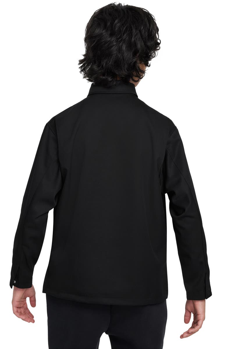 Nike Kids' Sportswear Metro Ground Snap-Up Popover Shirt, Alternate, color,